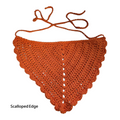Scalloped Edge Bandana