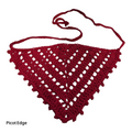 Picot Edge Bandana