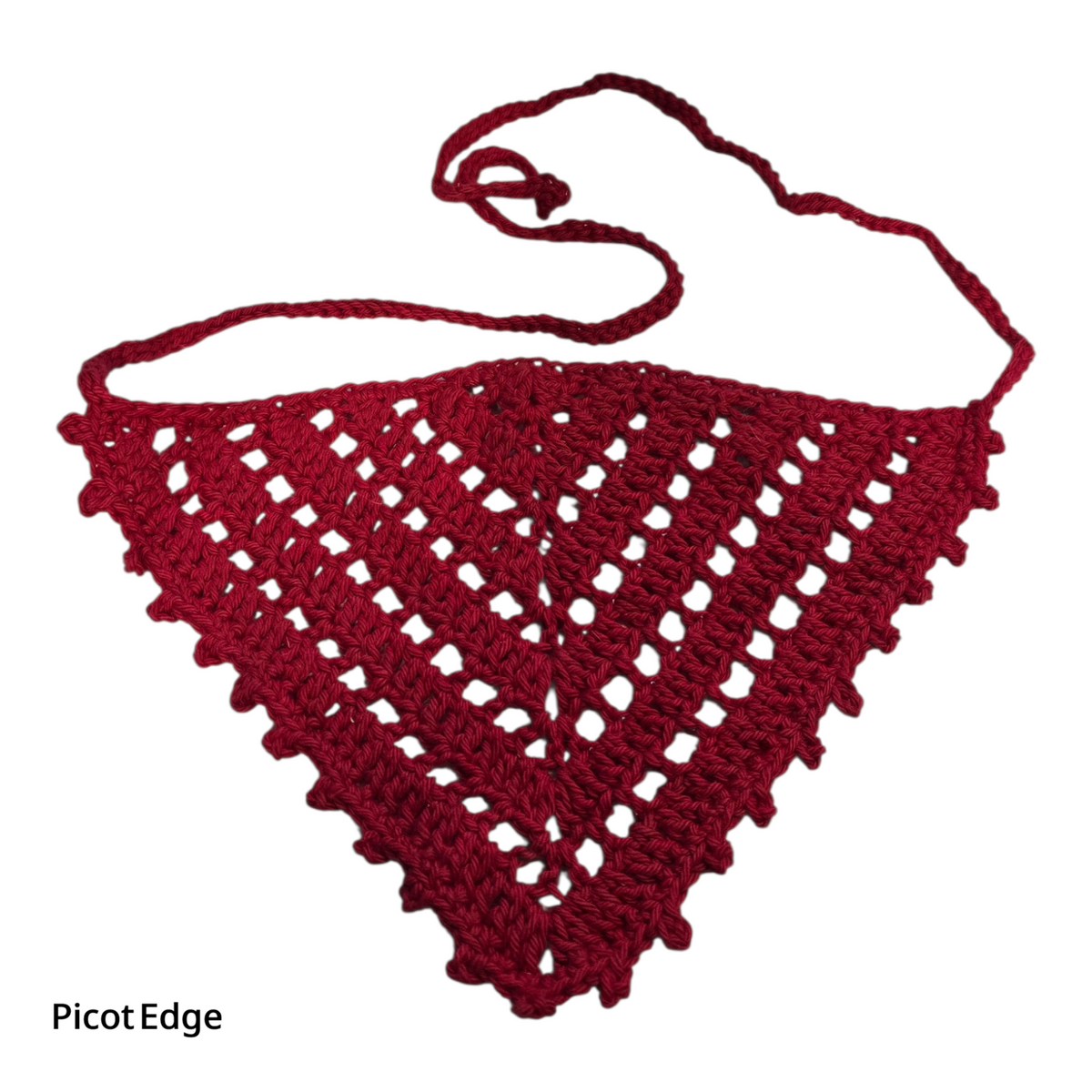 Picot Edge Bandana